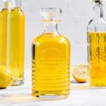 large bottle of limoncello liqueur