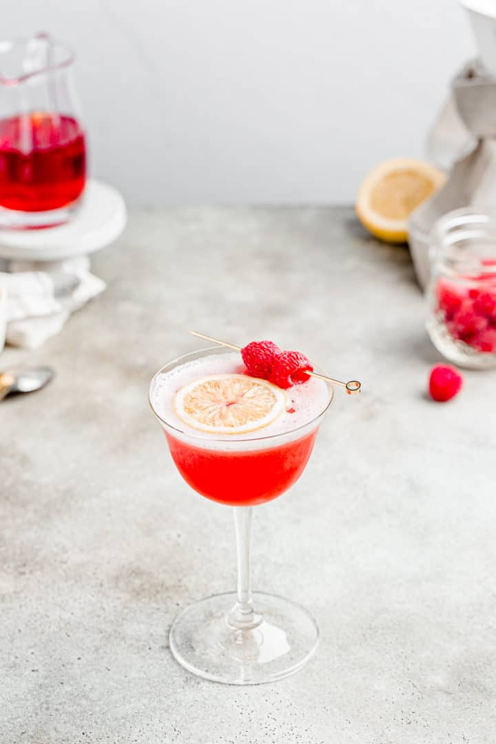 Red Light Raspberry Mocktail Raspberry Mocktail