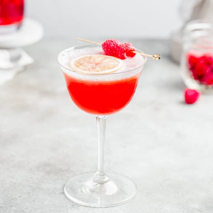 Red Light Raspberry Mocktail Raspberry Mocktail