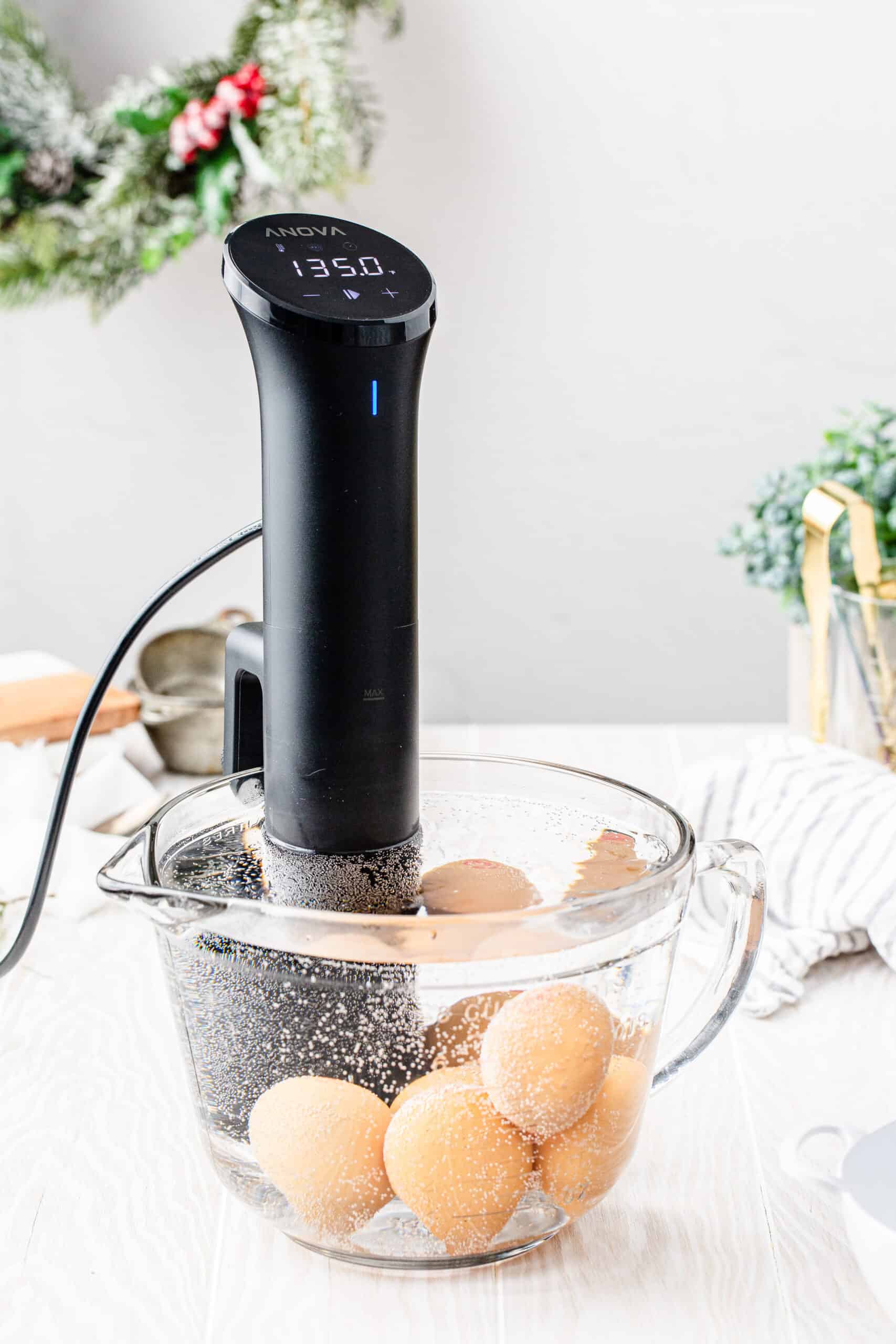 How to Pasteurize Eggs Sous Vide