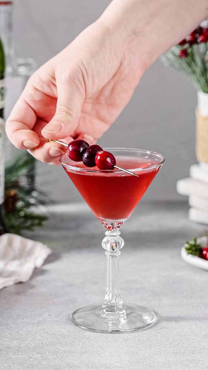 Mistletoe Martini