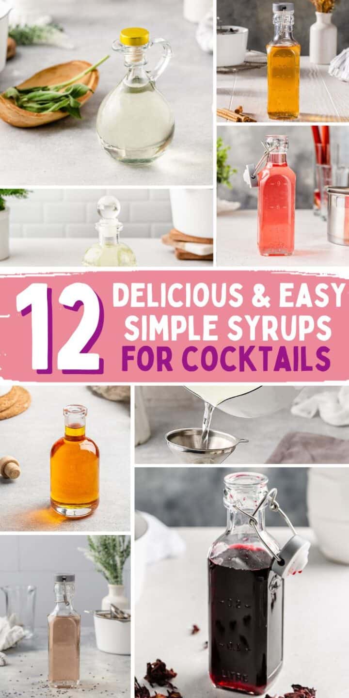 The Top 12 BEST Simple Syrup Recipes For Your Cocktails And Mocktails The Top 12 BEST Simple Syrup Recipes For Your Cocktails And Mocktails