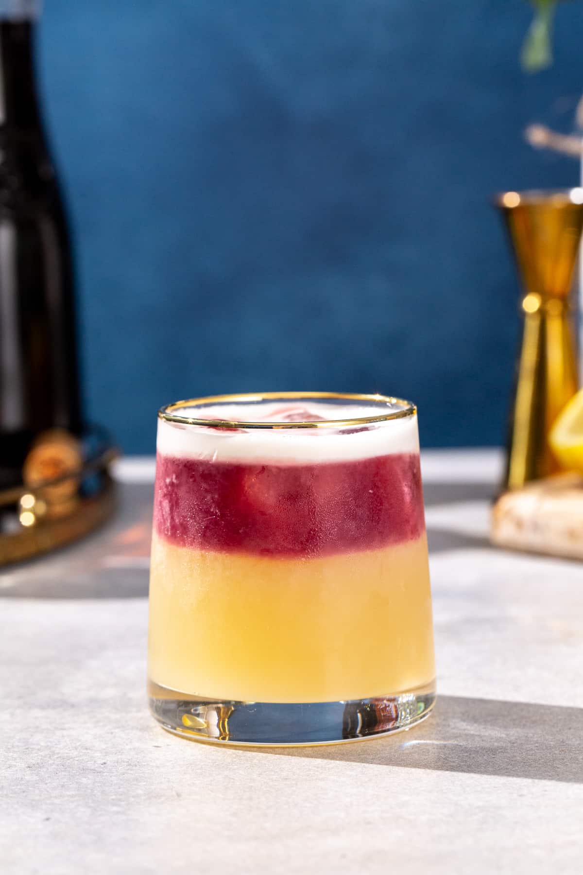 New York Sour, a Perfect Fall Whiskey Cocktail