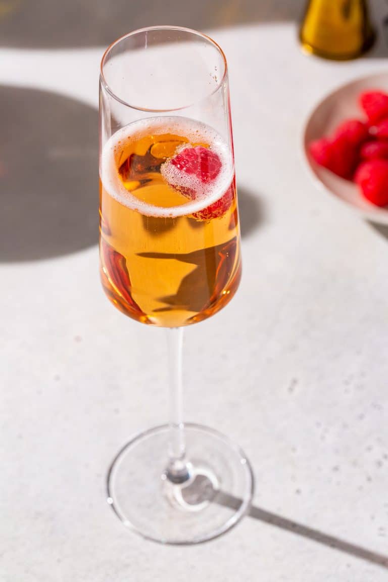 Kir Imperial - Raspberry and Champagne
