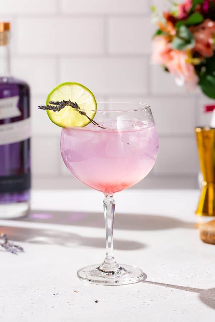 Lavender Lime Gin Spritz