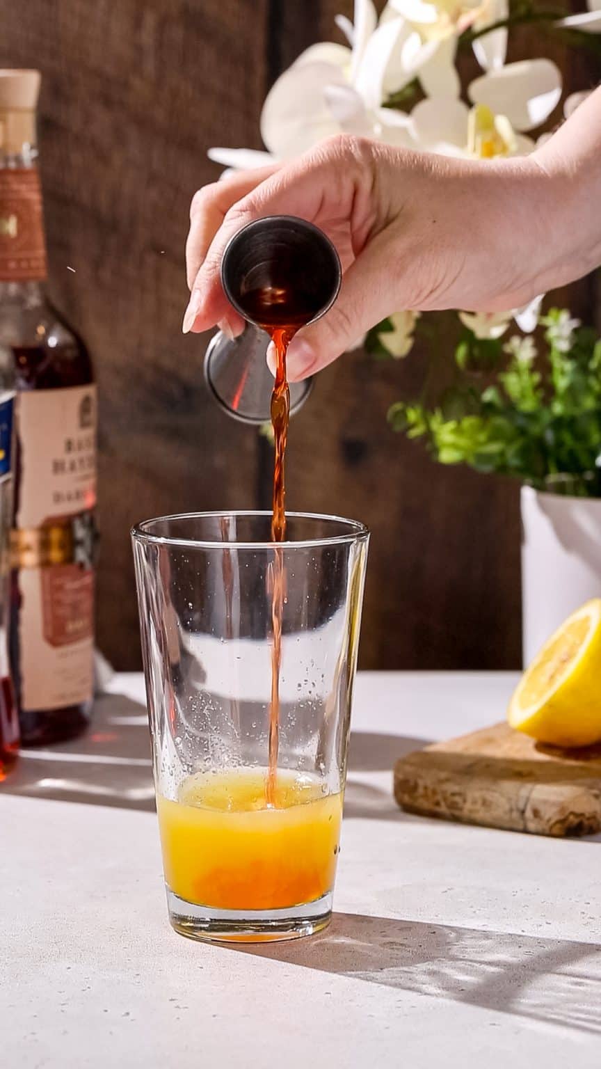 Tropical Whiskey Punch